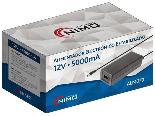   ALIMENTADOR ELECTRÓNICO   12VCC -5A